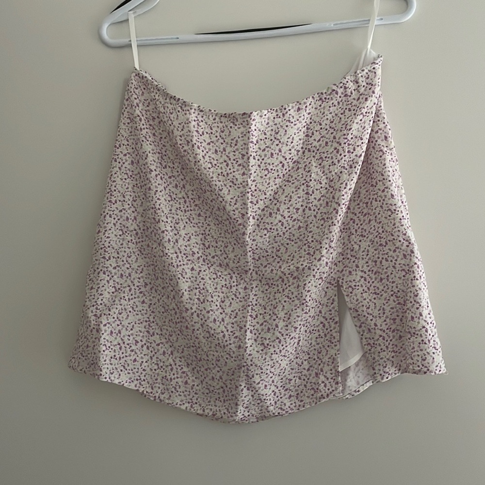 Aritzia Floral Skirt